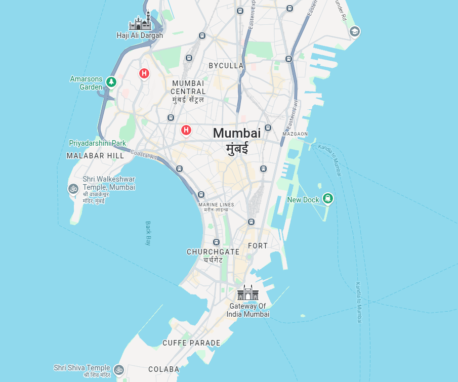 Mumbai map